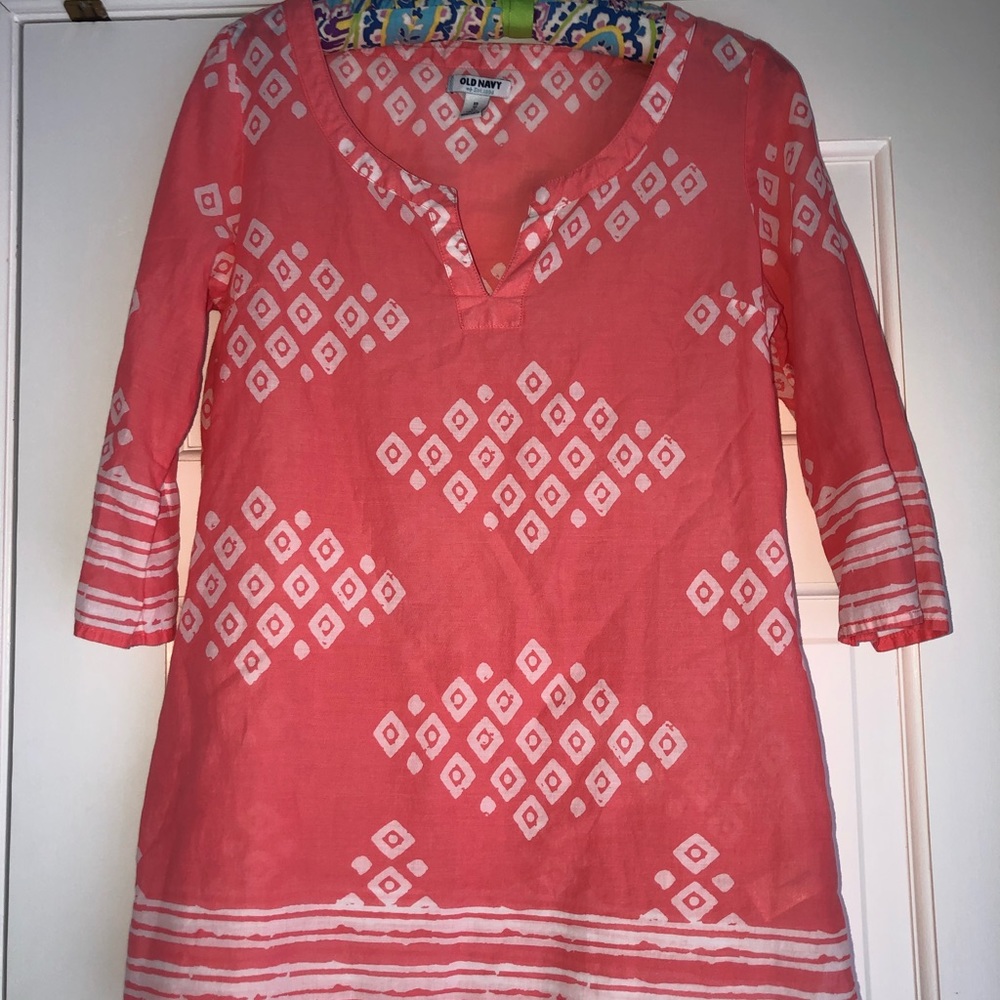 Old Navy Pink Summertime Shirt